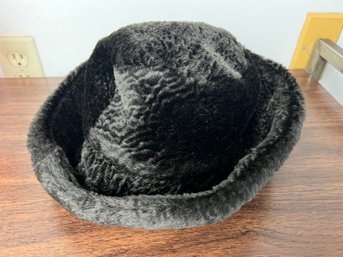 Faux Persian Lamb Bucket Hat