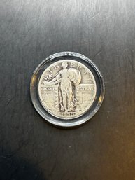 Beautiful 1930 Standing Liberty Quarter, Silver Coin