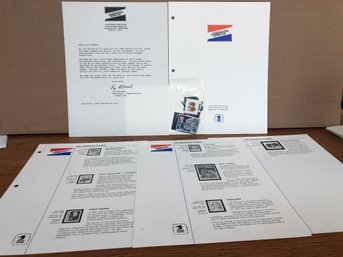 1989 Definitive Set - Stamps Still Sealed, Includes $2.40 Moon Landing Priority Mail Stamp