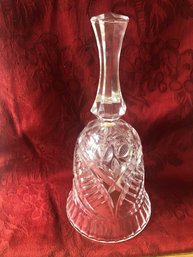 Vintage Large Glass Beautiful Bell.  Lot 2