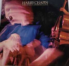 HARRY CHAPIN -  'GREATEST STORIES LIVE' - 2 RECORD SET - (1976). 7E-2009. LP
