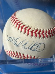 Mark Whiten Autographed Baseball