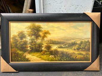 Beautiful Framed Country Scene ~ Signed Humphrey ~