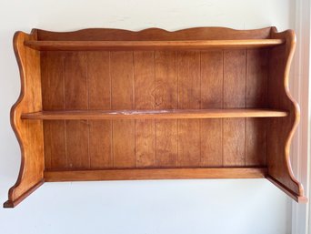 An Oak Shelf - Wall Mounted - You Remove