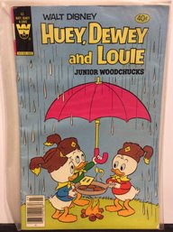 1980 Disney Comics Huey, Dewey And Louie Junior Woodchucks #62 - K