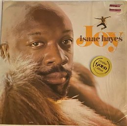ISAAC HAYES -  JOY -  VINYL LP 1973 ORIGINAL ENS 5007 SOUL FUNK  - SHRINK ON - VERY GOOD CONDITION