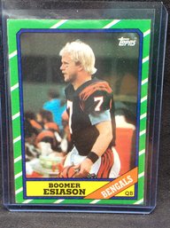 1986 Topps Boomer Esiason Rookie Card - M