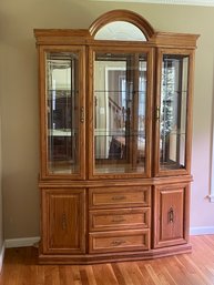 Wooden China Cabinet