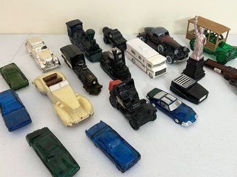 Vintage Avon Bottles - Cars, And More