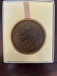 Nice State Of Israel 1964 Israel Festival Bronze Medal Coin