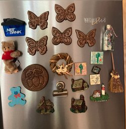 Refrigerator Magnets - Russ, Wood, More