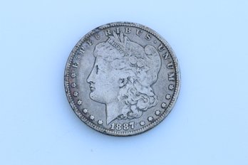 1887  Morgan Silver Dollar Coin