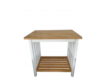 Butcher Block Table /potting Table