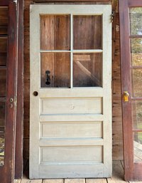 Vintage Old Reclaimed SOLID Wood Exterior Entry Door