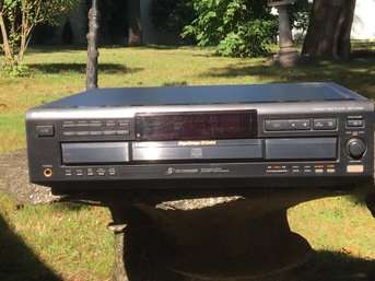 Vintage Sony CDP-CE525 5-Disc CD Player In Working Condition