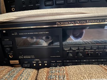 Fisher Professional Digital Reference CR-Z1 Cassette Deck With Remote