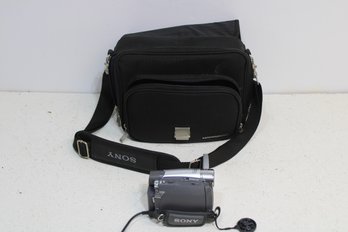 Sony Mini Camcorder With Case