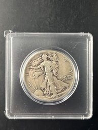 1943 Walking Liberty Silver Half Dollar