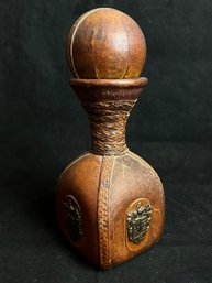 Leather Wrapped Decanter