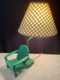 Adirondack Chair Table Lamp