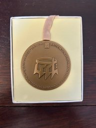 Nice State Of Israel 1969 Israel Fourth Bible Contest State Medal W/ Box