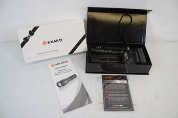 New In Box Solaray Pro ZX-1 Solar Powered Flashlight