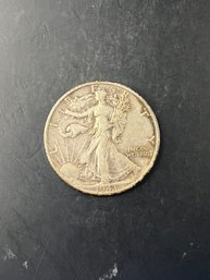 1943-D Walking Liberty Silver Half Dollar