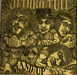 Jethro Tull -  Stand Up -  Vinyl Lp 1973 Record  Rock CHR 1042
