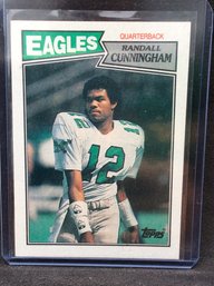 1987 Topps Randall Cunningham Rookie Card - M