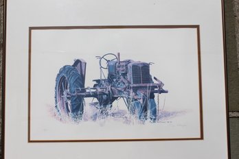 20x24 Tim Flanagan Tractor - Signed And Numbered