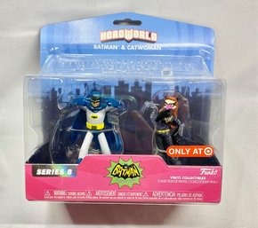 Heroworld Batman & Catwoman Figurines
