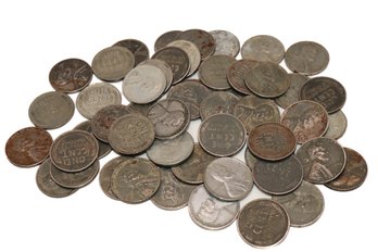 Wartime Emergency 1943 Steel Cents - 50 Coins