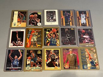 Lot Of 15 Basketball Cards