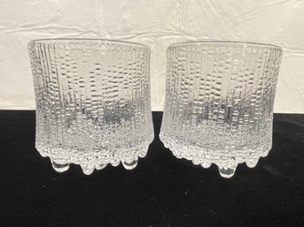 Pair Of Glass Highballs