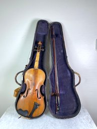 1721 Stradiuvarius Replica Violin In Need Of Repair
