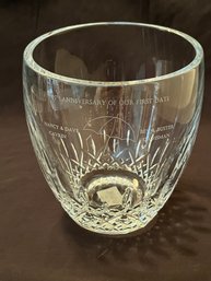 Waterford Lismore Essence Ice Bucket - Has Engraved Front