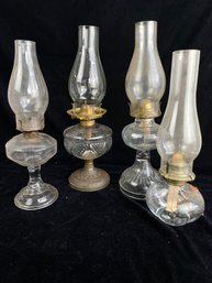 Glass Oil Lamps