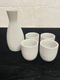 White Porcelain Sake Set