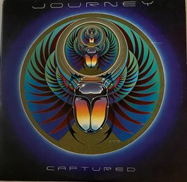Journey -  Captured  - 1981 LP Vinyl Columbia Record (2 LP Set) KC2-37016 - VERY GOOD CONDITION