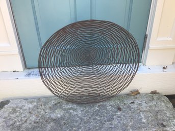 Large Wire Bowl