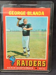 1971 Topps George Blanda - M