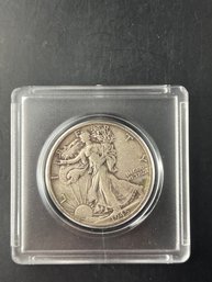 1945 Walking Liberty Silver Half Dollar