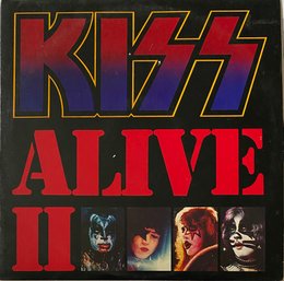 Kiss - Alive II  - Double Vinyl LP - 1977 First Press - NBLP 7076-2 - INNER SLEEVE -  VERY GOOD  CONDITION