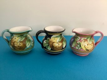 FATTO A MANO ITALY PITCHERS SET OF 3