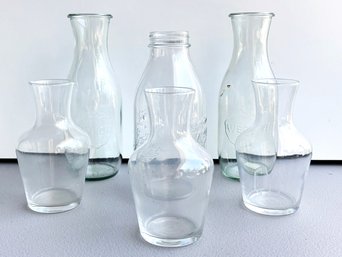 Vintage Glass Decanters And Vases