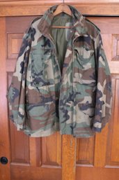 Military Camo Field Jacket  USED Lot  2