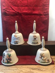 4 Hummel Bells - 1985, 1986, 1988 And 1999