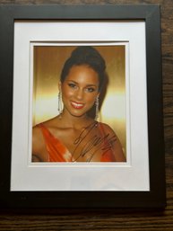 Alicia Keys Signed Autograph Photo