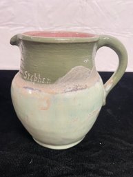 Stephen Long Cameo & Pisgah Forest Pottery Jug