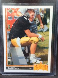 1991 Upper Deck Brett Favre Rookie Card - M